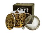 Duo Kaffeebecher Klimt Tree Of Life Aus Porzellan, Becher, Teetasse, Kaffeetasse Mit Henkel 430 Ml