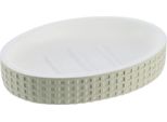 Portasapone Tendance Verde In Poliresina 12,3X8,5X2,3 Cm Decorazione Per Il Bagno