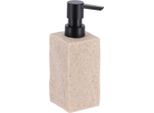 Distributore Di Sapone Tendance 260 Ml Beige 6 Cm X 6 Cm X 18 Cm In Poliresina