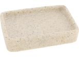 Tendance Portasapone Beige In Poliresina 12X8X3 Cm Decorazione Bagno
