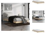 Vidaxl Struttura Del Letto In Rovere Sonoma 100X200 Cm In Legno - Letti E Strutture Letto