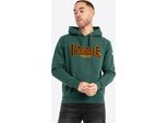 Felpa Uomo Con Cappuccio Slim Fit Hooded Classic LL002 Bottle Green M Lonsdale
