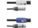 Eurolite Dmx Cavo Combinato P-Con/5 Pin Xlr 1,5 M (30227781)