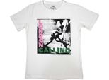 The Clash - Maglietta "London Calling"" Da Donna RO10349 (S) (Bianco)"