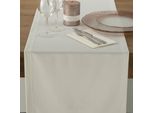 Tovaglia Festosa Decorazione Da Tavola Velvet Bianco 40X140 Cm B