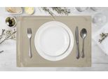 Tovaglia Festosa Decorazione Da Tavola Melinda Beige 30X40 X4 Set Beige