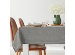 Tovaglia Festosa Decorazione Da Tavola Megi Grigio Bianco 140X180 Cm Grigio B
