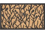 Esschert Design | Zerbino - Fibra Di Cocco - 75X45 Cm - Antiscivolo - Decorativo Con Uccelli