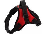 Pettorina Classica Per Cani - Rosso L