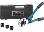 Pinza Pressatubi 8 T Di Forza Di Pressatura - TH16, TH20, TH25, TH32 Mm - Testa Rotante A 360° - Impugnatura Ergonomica In Gomma - Valvola A Pistone Manuale - Pinza A Pressione Idraulica.