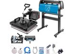 5In1 Stampa A Caldo 720 Mm Plotter Da Taglio Vinile Stampante Piastra Signmaster Software