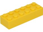 Mattoncini Lego® 2X6 2456 - 50 Pezzi Giallo