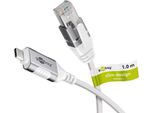 Goobay 74392 Usb 3.1 Type A To RJ45 1 M Hvid