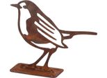 Esschert Design | Figure Da Giardino - Scorfano - 12,5X10 Cm - Resistente Alle Intemperie - Elegante Decorazione Da Giardino In Acciaio Corten