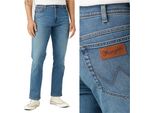 Wrangler, Jeanshosen Da Uomo, Vestibilità Dritta, Texas, W34 L32, Blau, Jeans, Baggyjeans, Buggy