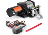 Verricello Elettrico A Cavo 12V 1361KG - Verricello Motorizzato Per Applicazioni Fuoristrada - Accessori Per Atv - Verricello Elettrico Robusto