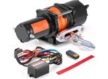 Verricello Elettrico A Cavo 12V - Verricello Elettrico Da 2041 Kg - Verricello Motorizzato Per Fuoristrada E Atv - Verricello Pesante Per Fuoristrada