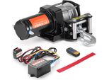 Verricello Elettrico A Cavo 12V - Verricello Elettrico Da 1814 Kg - Verricello Motorizzato Per Fuoristrada - Classe Di Protezione IP55 - Verricello A Cavo Ideale Per Veicoli Fuoristrada