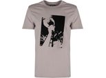 Diesel T-Shirt "Just"" - A038130QCAH - Beige- Taglia: Xl(Eu)"
