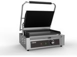 Griglia Di Contatto Saro Pg 1 Bgg - Acciaio Inox, Piastre In Ghisa (Parte Superiore Scanalata, Parte Inferiore Liscia), 230V,