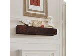 Mensola Per Caminetto Consolle Per Caminetto Cornice Per Caminetto Mensola A Muro 183 Cm - Mensola Galleggiante In Marrone - Soluzioni Eleganti Per Il Caminetto Della Vostra Casa
