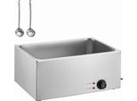 Scaldavivande Chafing Dish Contenitore Gastronorm 18L 1200W - Contenitore Scaldavivande Per Buffet - Accessori Per Il Catering - Ideale Per Buffet Ed Eventi