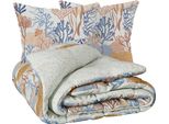 Atmosphera Createur D'interieur - Biancheria Da Letto Stampata "Azura"" 240X220Cm"