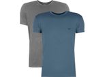 T-Shirt Emporio Armani "2 Pack"" - 111267 4F720 - Blu- Taglia: Xl(Eu)"
