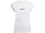 Adidas W Lin Sj T Bianco/Nero Bianco/Nero S