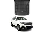 2017-2025 Ssangyong Rexton Tappetini In Gomma Nera 4 Pz