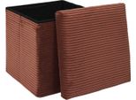 Howhomely Sgabello Rosso Puff 38 X 38 X 38 Cm Pouf