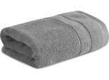 Eurofirany Asciugamano Asciugamano Da Bagno In Cotone Grigio 50X90 Cm Asciugamano Da Hotel