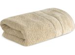 Eurofirany Asciugamano Da Bagno Asciugamano 50X90 Cm Cotone Beige Hotel