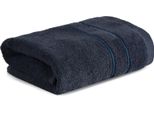Eurofirany Asciugamano Da Bagno In Cotone Blu Per Hotel 50X90 Cm