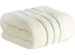 Eurofirany Asciugamano In Cotone Crema 70X140 Cm Telo Sauna Telo Bagno