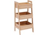 5Five Simply Smart | Scaffale Da Bagno - Beige - A 3 Livelli