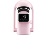 Succebuy Termopressa Automatica Per Cappelli Con Touchscreen E Piastre Intercambiabili, Rosa