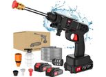 Pistola Ad Acqua Ad Alta Pressione, Design Senza Fili, Applicazioni Versatili, 2 Batterie, Elettrica