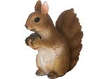 Esschert Design | Decorazione Figurina - Scoiattolo - Realistico - 15 Cm - Resistente Alle Intemperie - Incantevole Decorazione Da Giardino