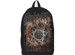 Slipknot - Zaino, Pentagramma, Stampato Tutto Intorno RO14394 (Taglia Unica) (Nero)