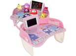 Edibazzar | Tavolo Da Auto Per Bambini Per Colorare, Organizzatore Rosa