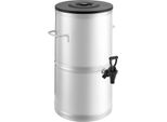 Succebuy Distributore Di Tè Freddo In Acciaio Inox 304, Distributore Di Bevande Da 15 Litri Con Rubinetto E Maniglia, Adatto A Bevande Calde E Fredde Come Tè Freddo, Caffè E Acqua - Ideale Per Bar E Ristoranti