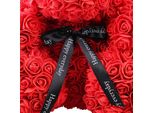 Orso Rosa Eterno, Cuore Viola 25 Cm, 17X17X23 Cm, Regalo Di San Valentino/Natale, Confezione Opp