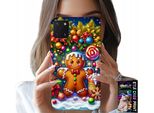 Custodia Per Samsung Galaxy A81 - Pan Di Zenzero, Disegni Di Caramelle + Vetro