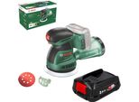 Levigatrice Orbitale A Batteria Bosch Universalorbit 18V-20 18 V 125 Mm + 1X Batteria 2,5 Ah - Senza Caricabatteria