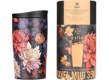 Estia | Tazza Da Caffè - 350 Ml - Tazza Termica Con Motivo Floreale - Coperchio A Tenuta Stagna