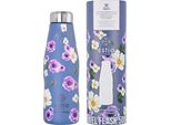 Estia | Bottiglia Thermos - 500 Ml - Bottiglia Con Coperchio - Motivo Floreale