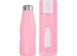 Estia | Bottiglia Thermos - 500 Ml - Pallone Sottovuoto Di Colore Rosa - Con Tappo A Vite