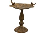 Exner | Mangiatoia Per Uccelli Con Supporto - Stile Vintage - 29,5 Cm - Design Decorativo - Metallo Rustico