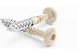 Viti Rockpanel Crema In Acciaio Inox A4 4,5 X 35 Mm Torx 20 - Confezione Da 200 Pezzi